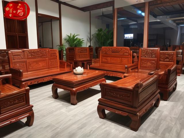 广西凭祥木材,广西凭祥红木家具批发市场图片