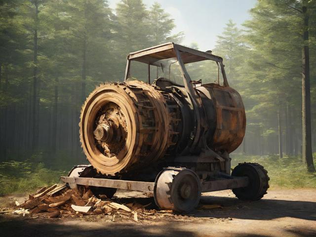 旧模板木材粉碎机，木板木材粉碎机