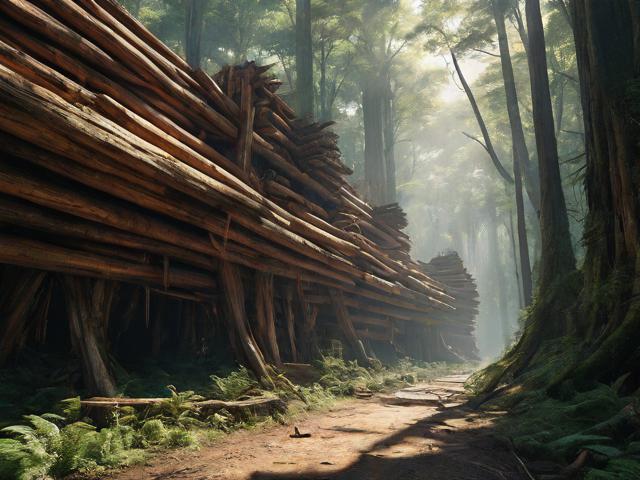 原始森林建造木材帝国,原始森林木头