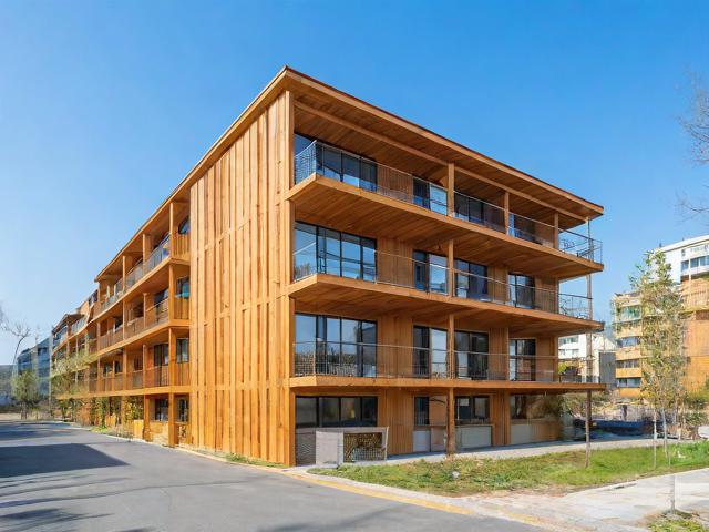 木材公司宿舍前景,市木材公司宿舍