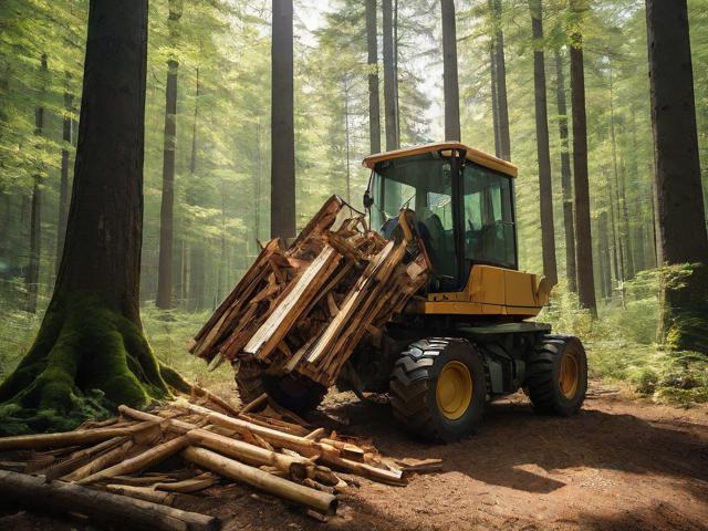 德国木材破碎机视频，德国木头破碎机