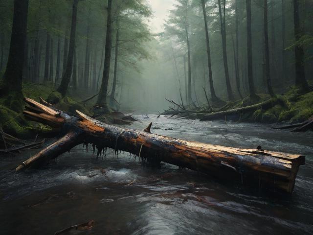 雨水导致木材变色的原因,木头被雨水淋湿还耐用吗