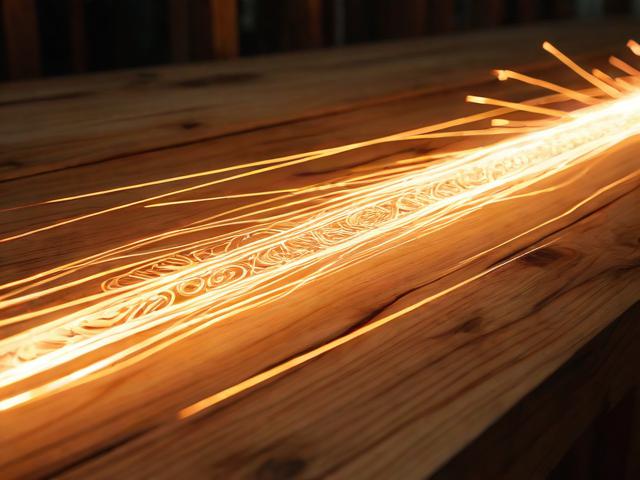 木材光激发，激光加工木材