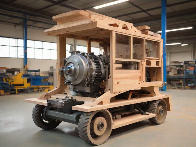 小型木材粉碎机构造图，中小型木材粉碎机