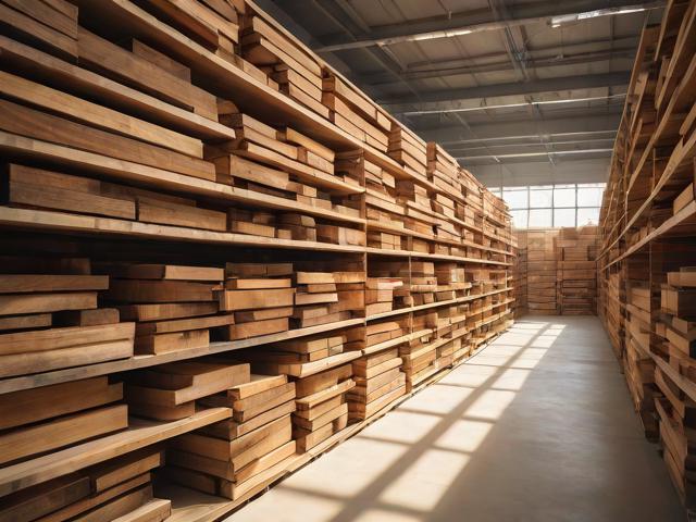 仓库里面的木材打一字,仓库木头货架图片大全