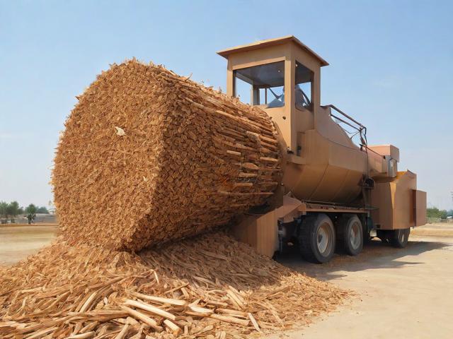 木材粉碎机和颗粒机,大型木材粉碎颗粒机