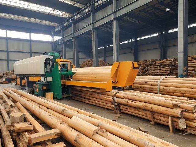 白松木材加工厂图片,哪里有白松木材厂家