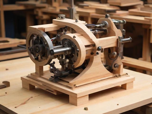 木材开枓机,开木料的机器